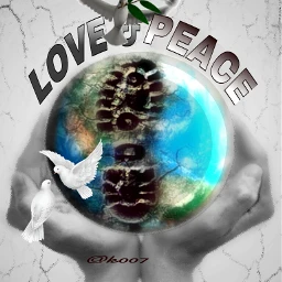 gdworldpeaceday black & white nature collage quotes & sayings